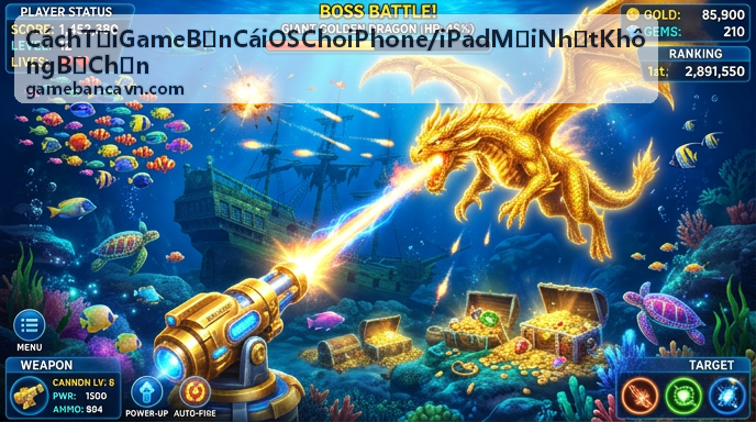 Cách tải game bắn cá iOS cho iPhone/iPad mới nhất không bị chặn
